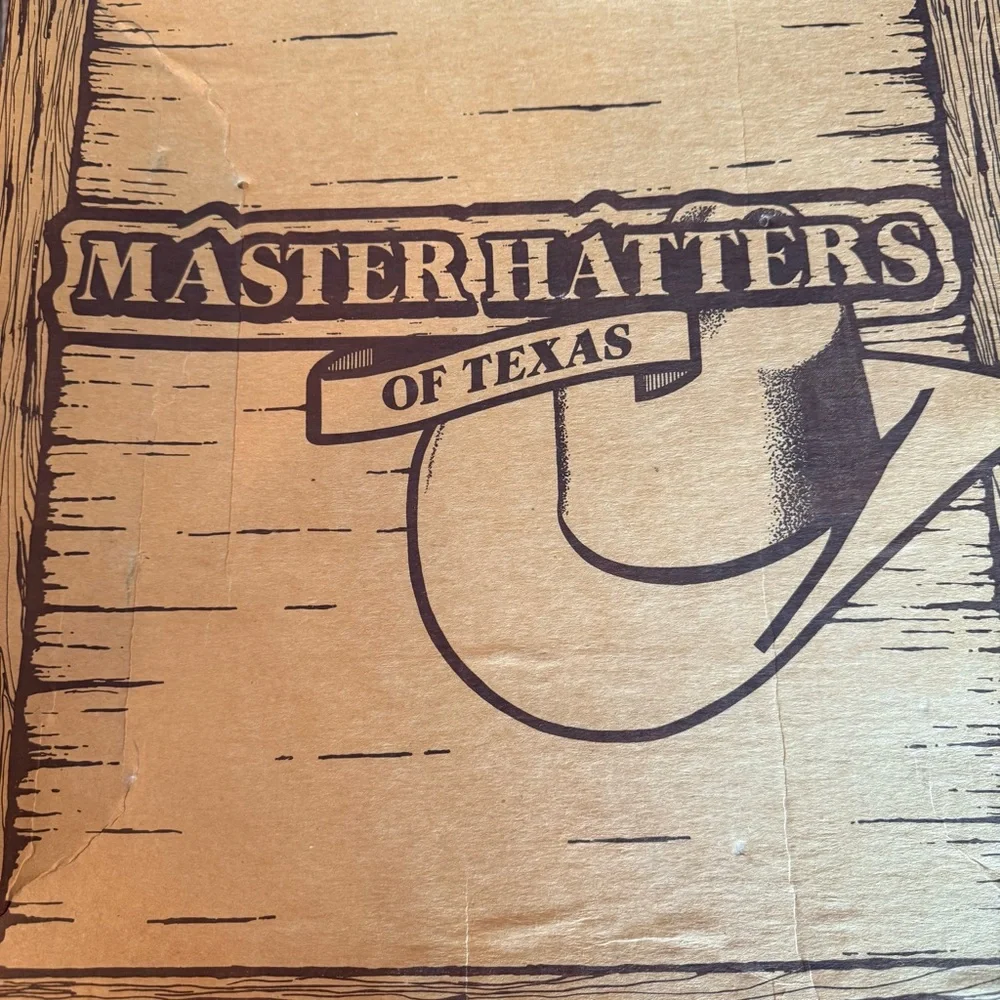 VINTAGE MASTER HATTERS OF TEXAS WESTERN FELT HAT – AUTHENTIC WESTERN TRAILS